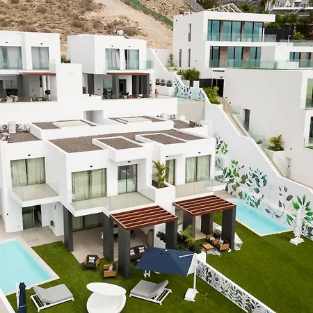 Villa Macaronesia - Seaviews, Large Terrace, Private Heated Pool & Bbq Costa Adeje (Tenerife)